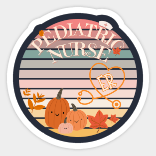 Pediatric ER nurse Sticker